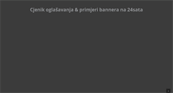 Desktop Screenshot of 24sata.biz
